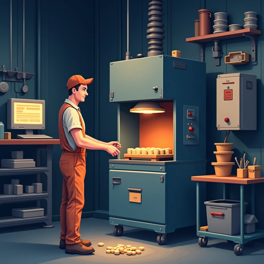 Manufacturing Specialist at work