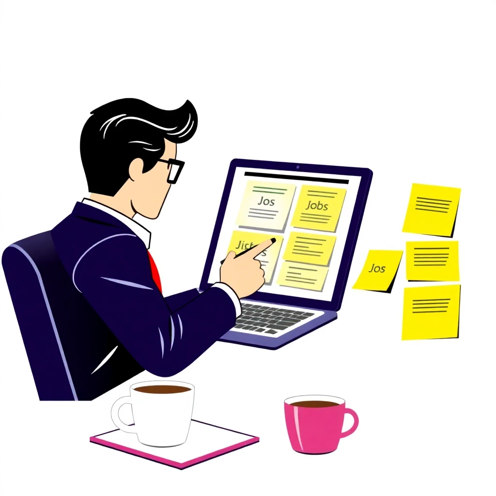 Job search setup