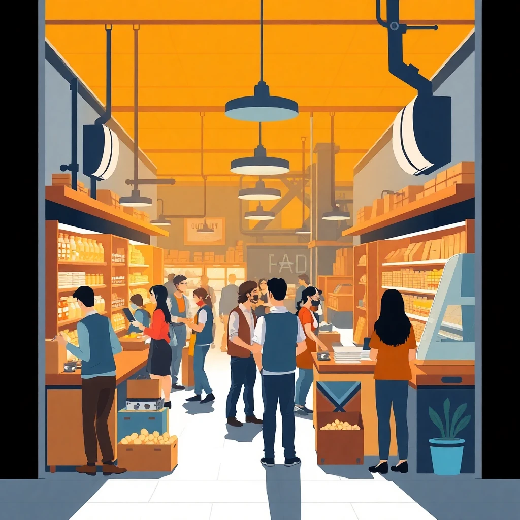 Retail job environment