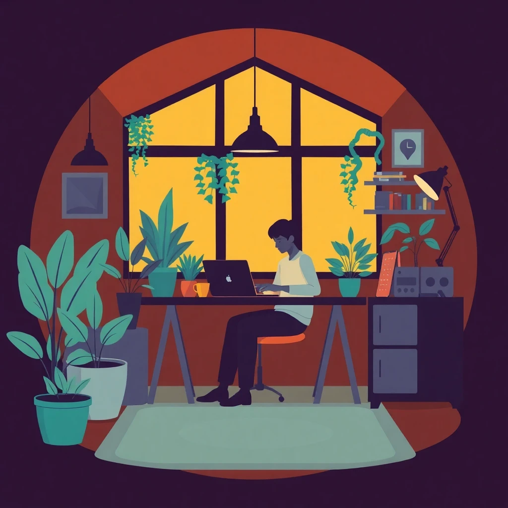 Remote work setting