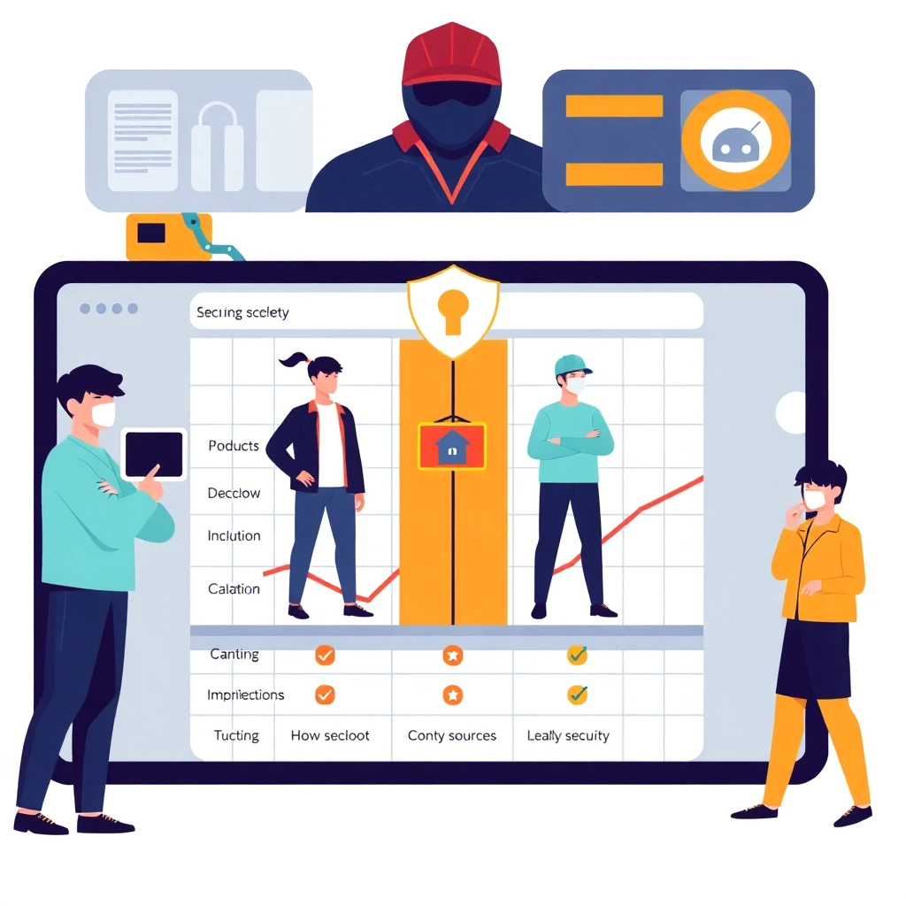 Security roles comparison chart