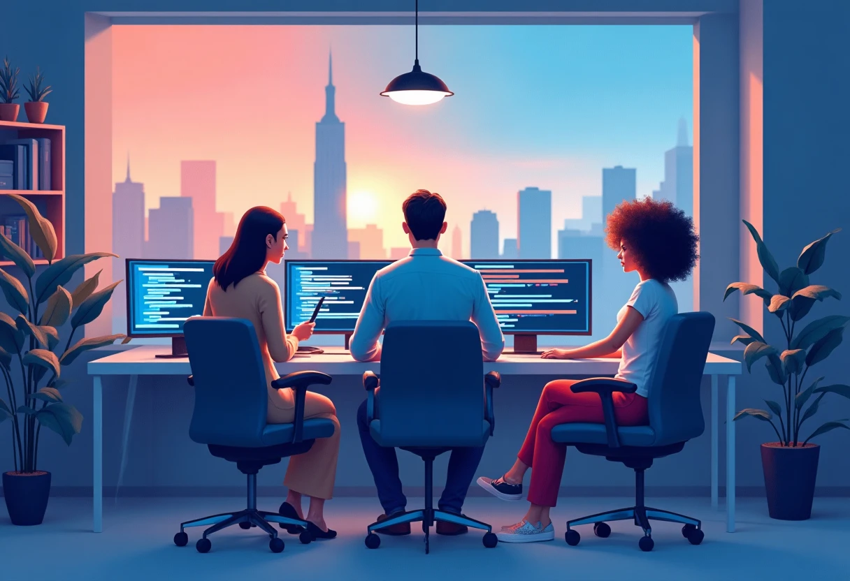 Remote work setup for developers