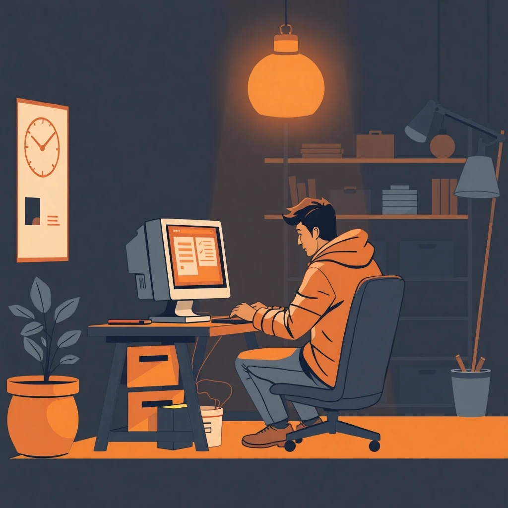 Trabajo remoto en desarrollo