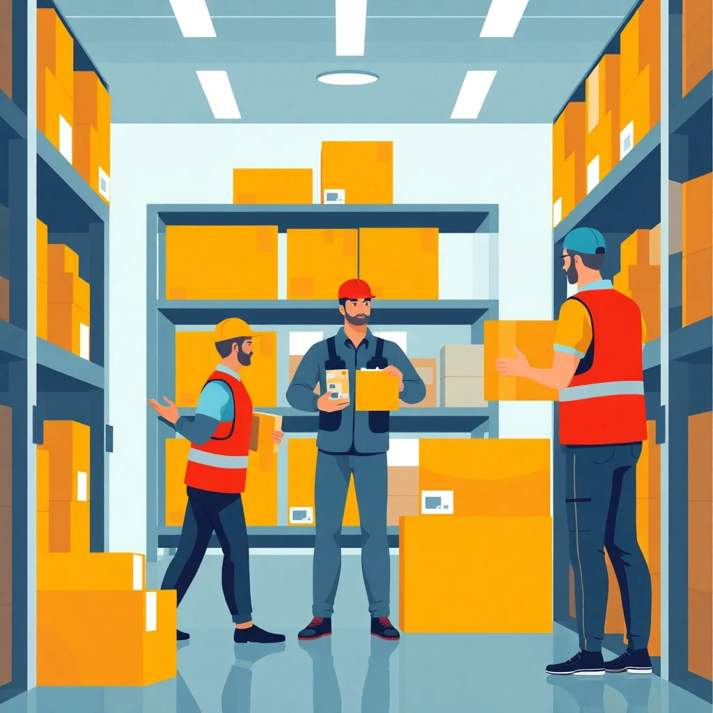 Entorno de trabajo en logística