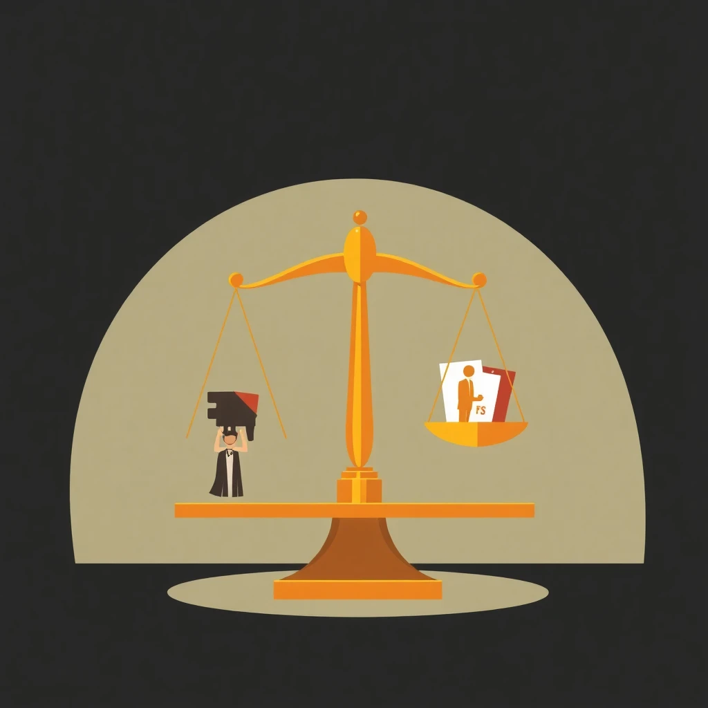 Balance de opciones laborales