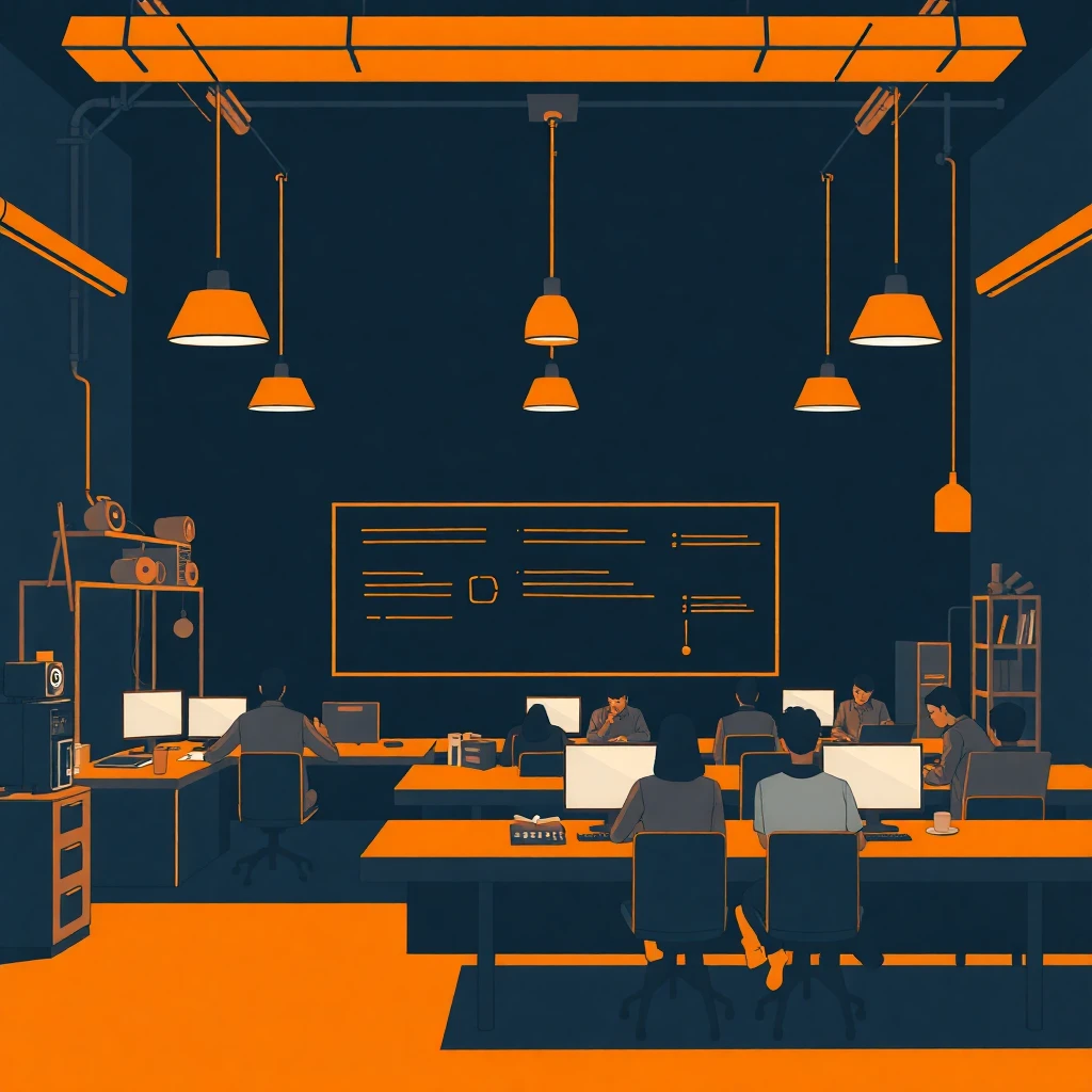 Aula de educación moderna