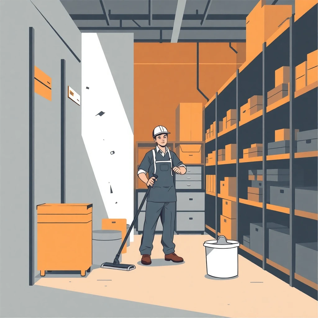 Trabajo de limpieza flexible