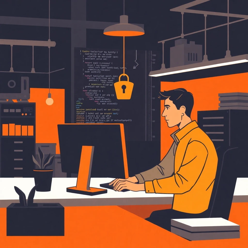 Trabajador de ciberseguridad