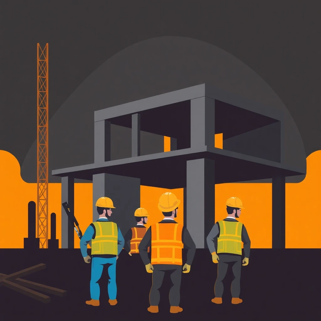 Construcción de un edificio