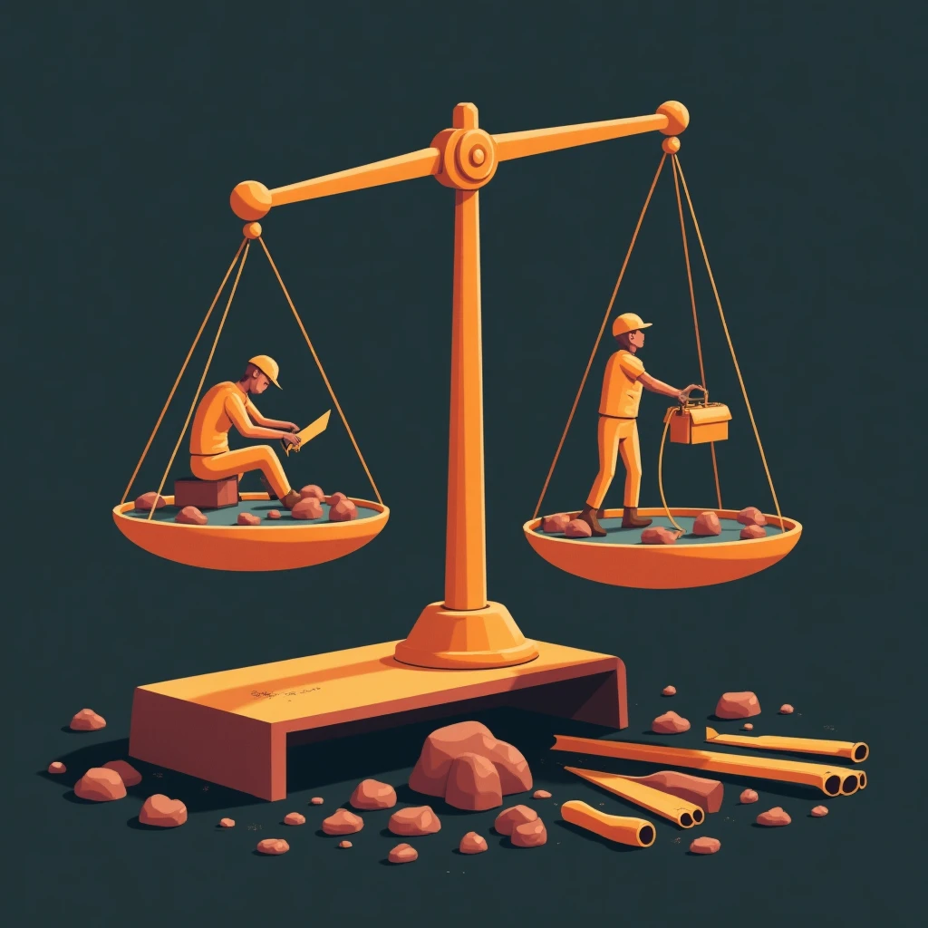 Equilibrando opciones de trabajo