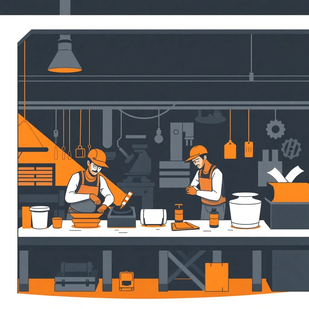 Rythme de travail en usine