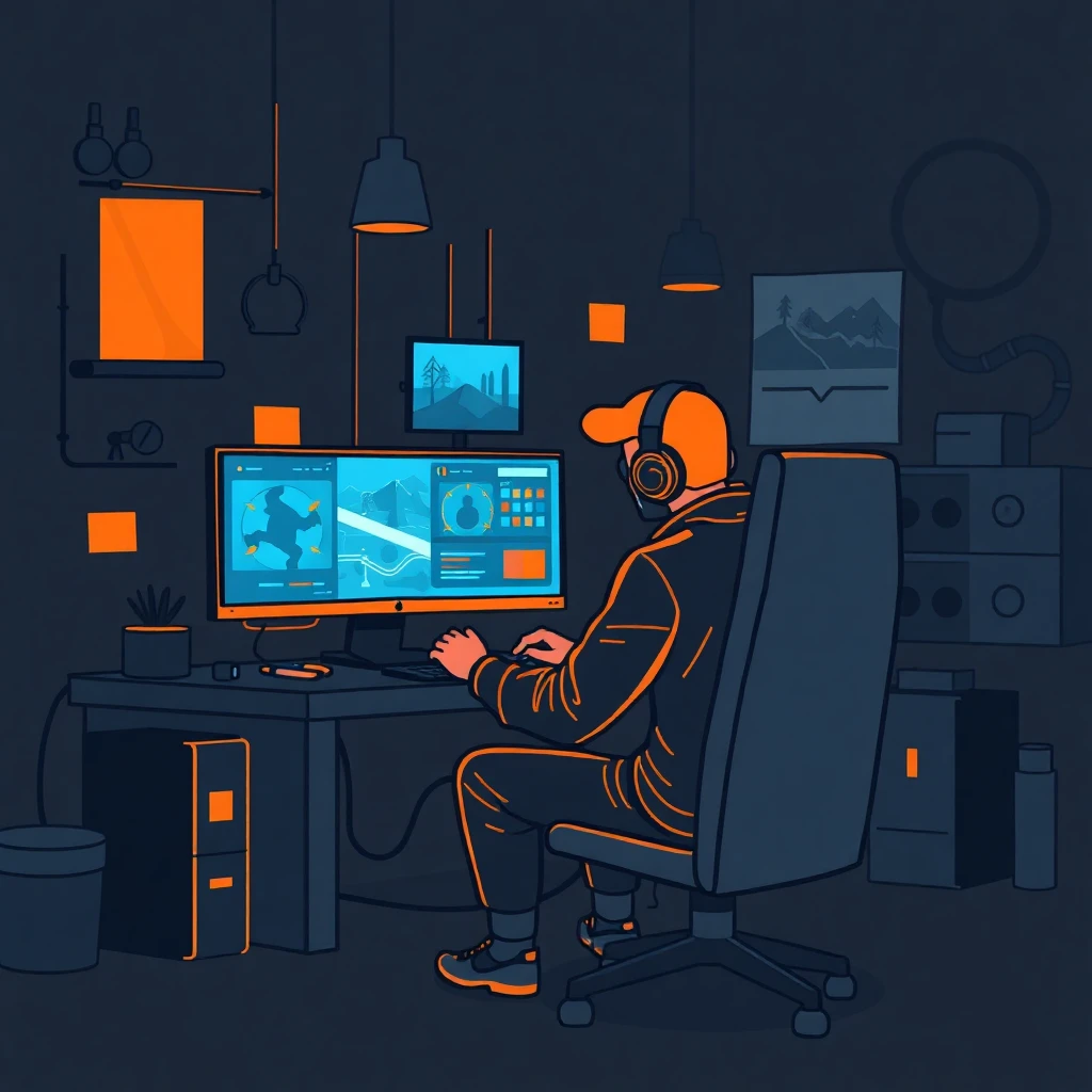 Game development in action