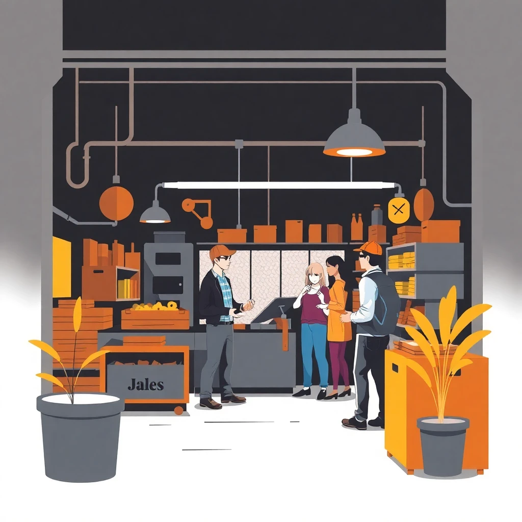 Venta de calle activa