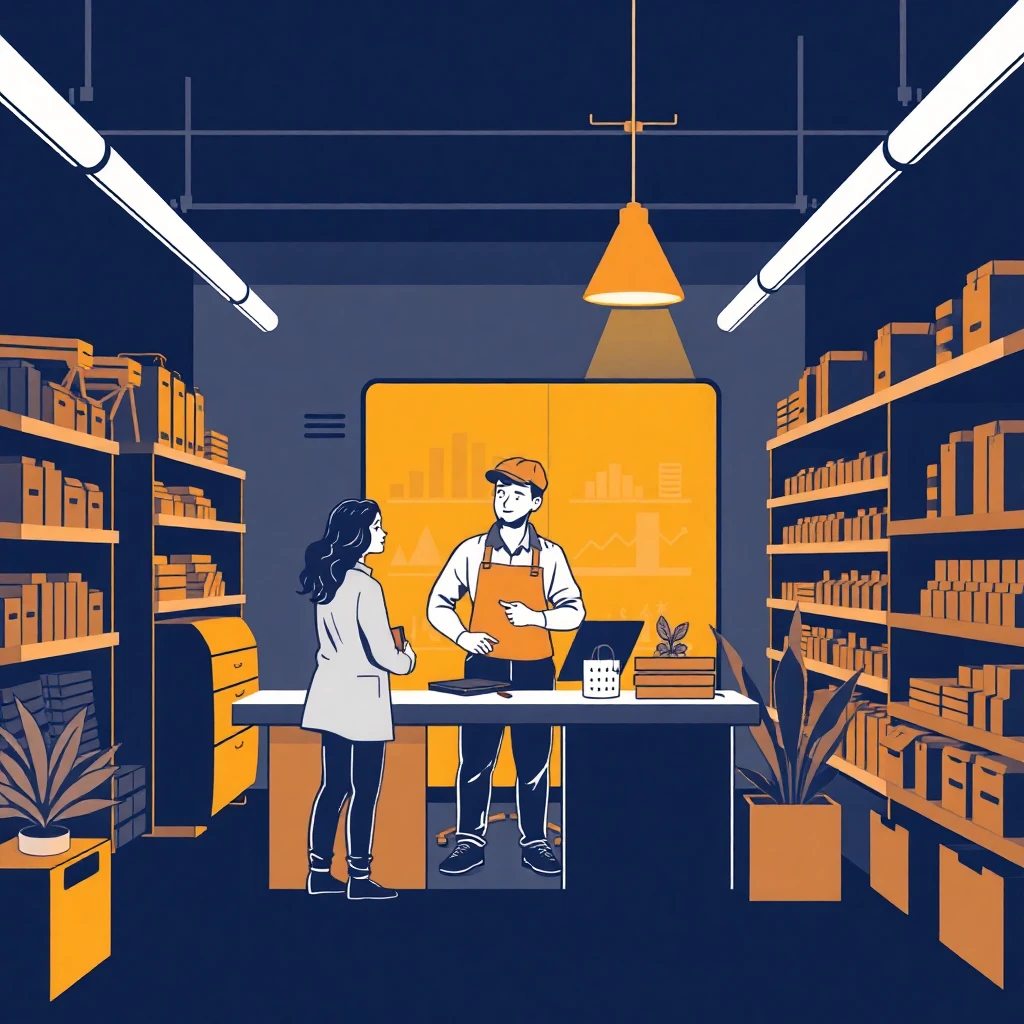 Verkaufsberatung im Einzelhandel