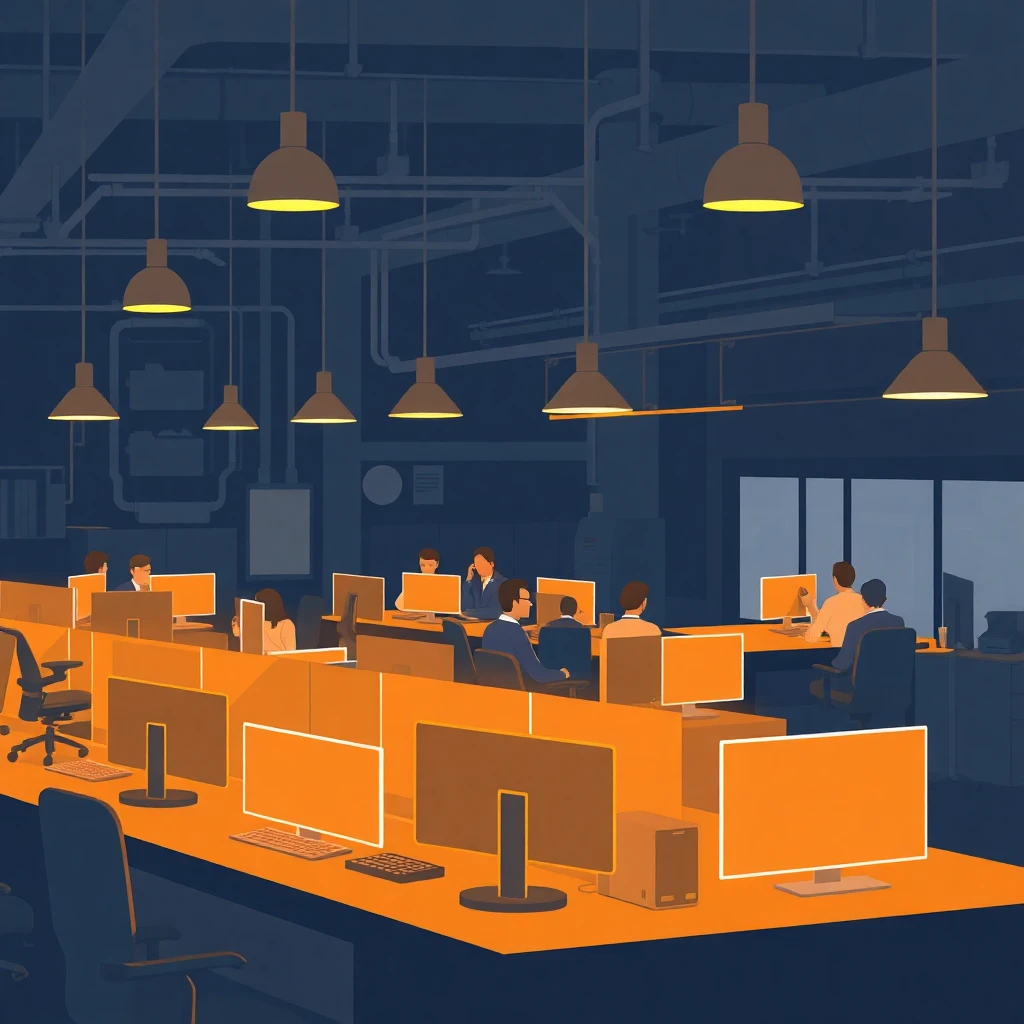 Inside a Vodafone call center