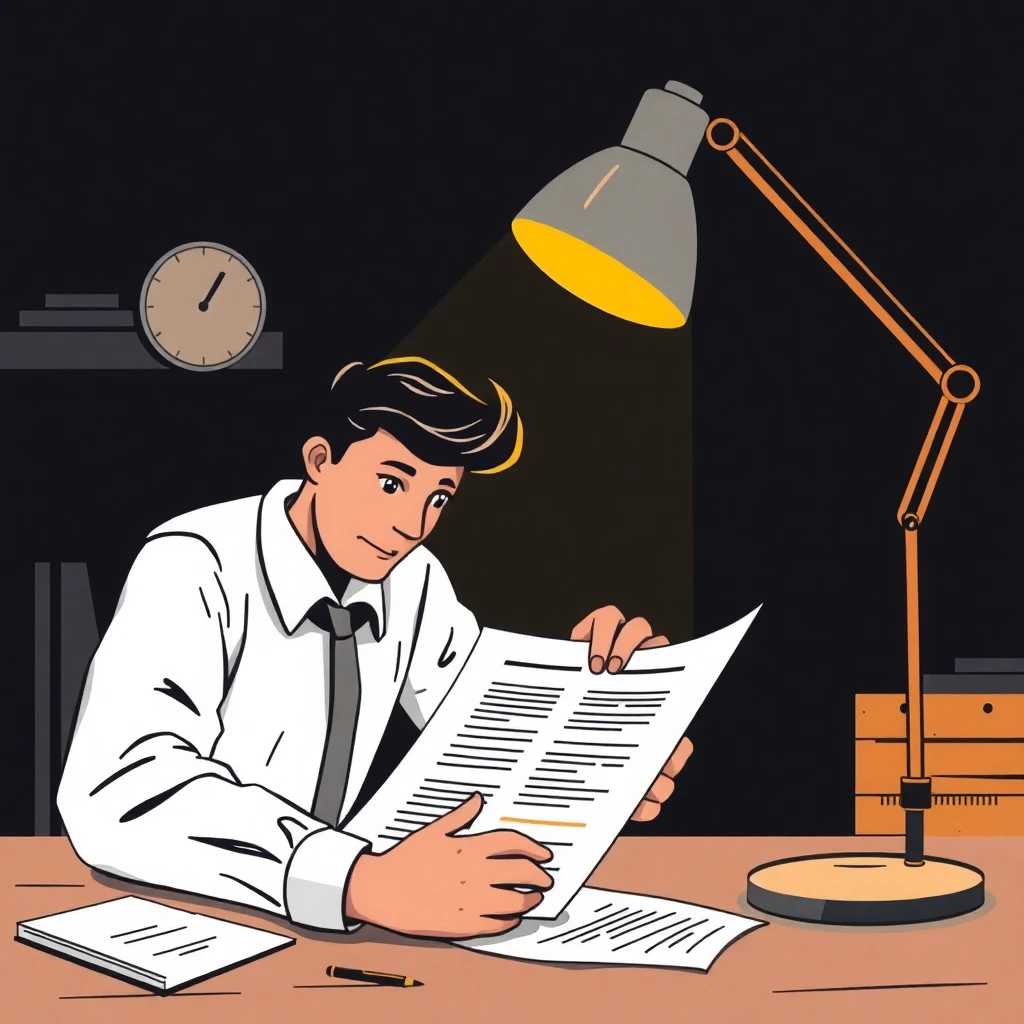 Reviewing a job contract carefully