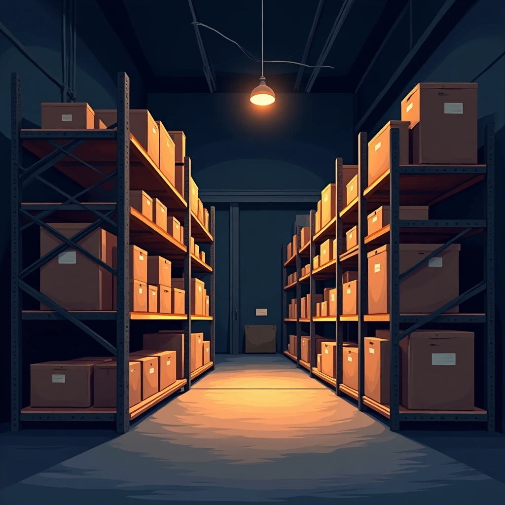 Night shift warehouse inventory