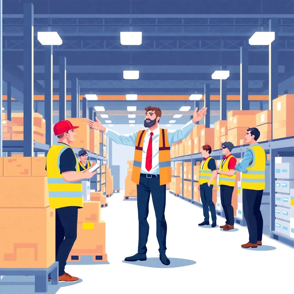 Warehouse team leadership