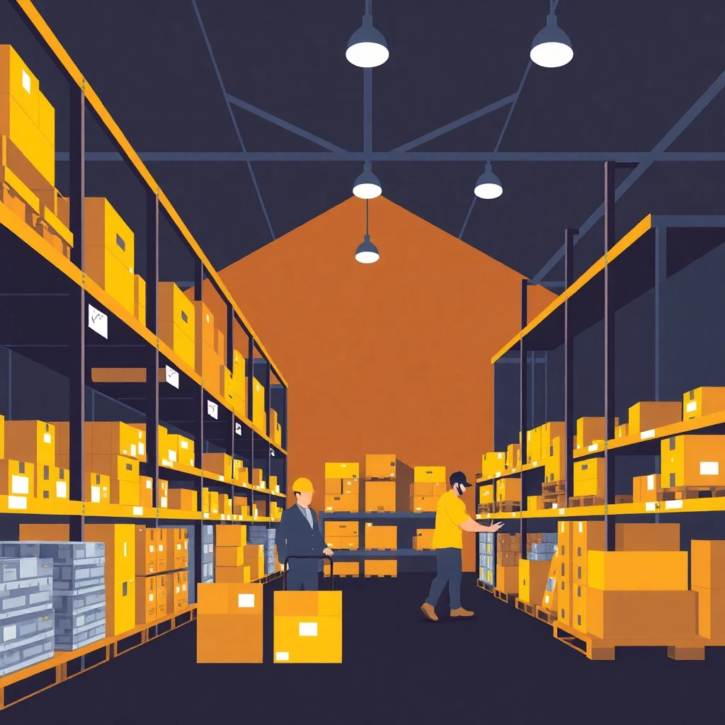 Organized warehouse