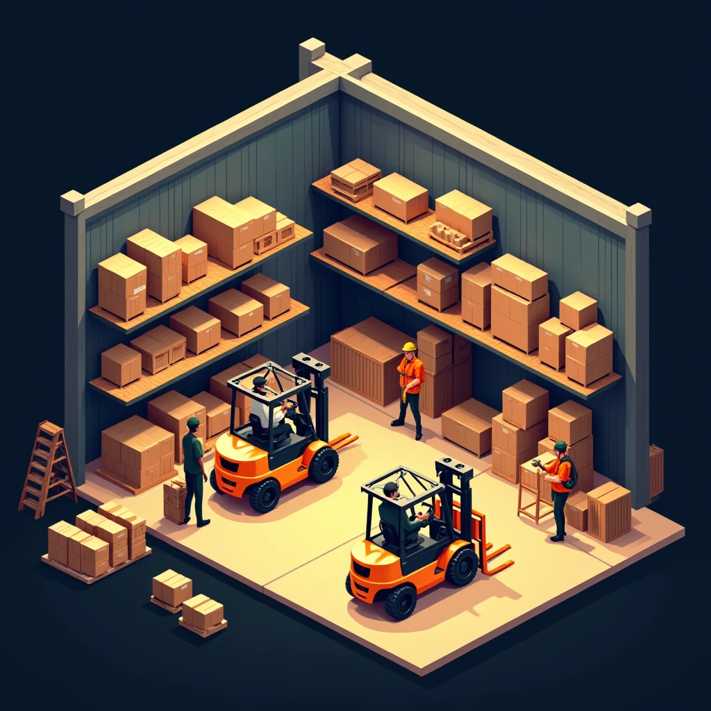 Active warehouse environment