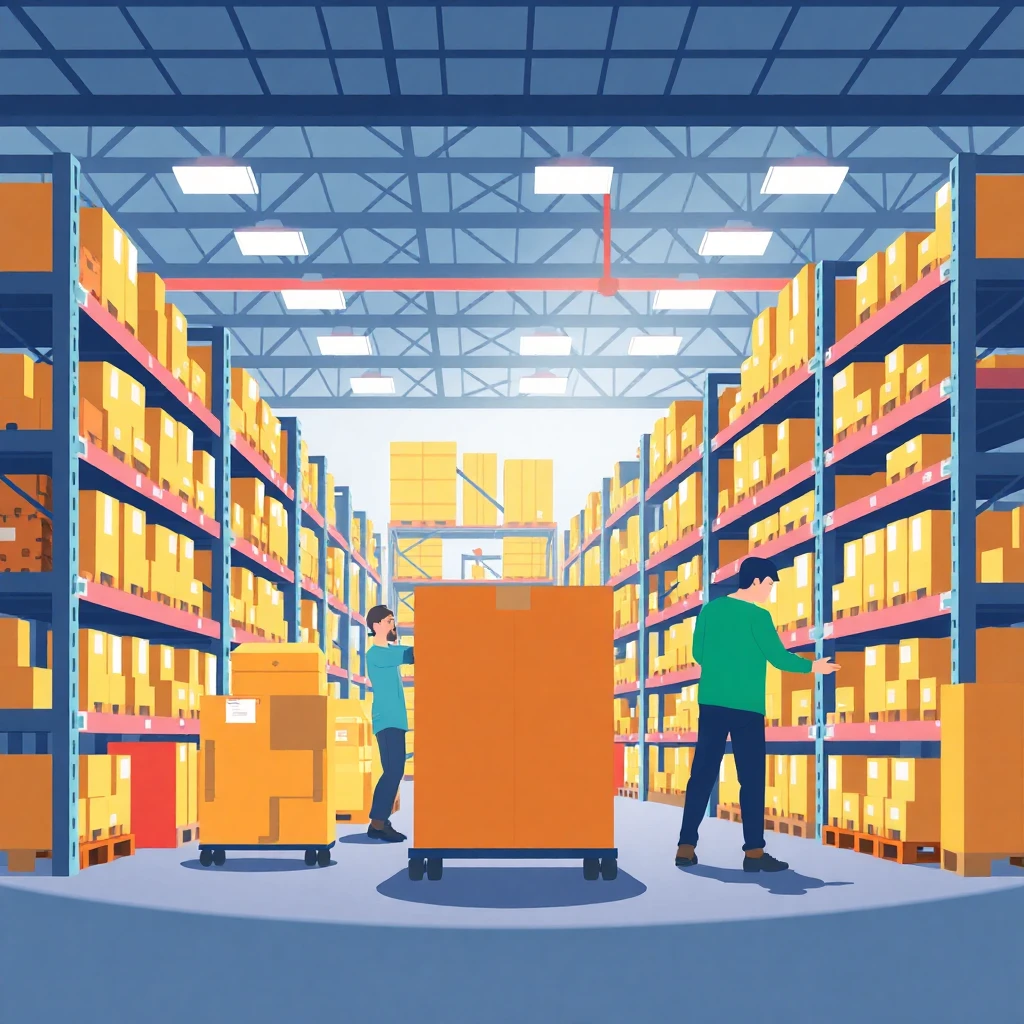 Modern warehouse environment