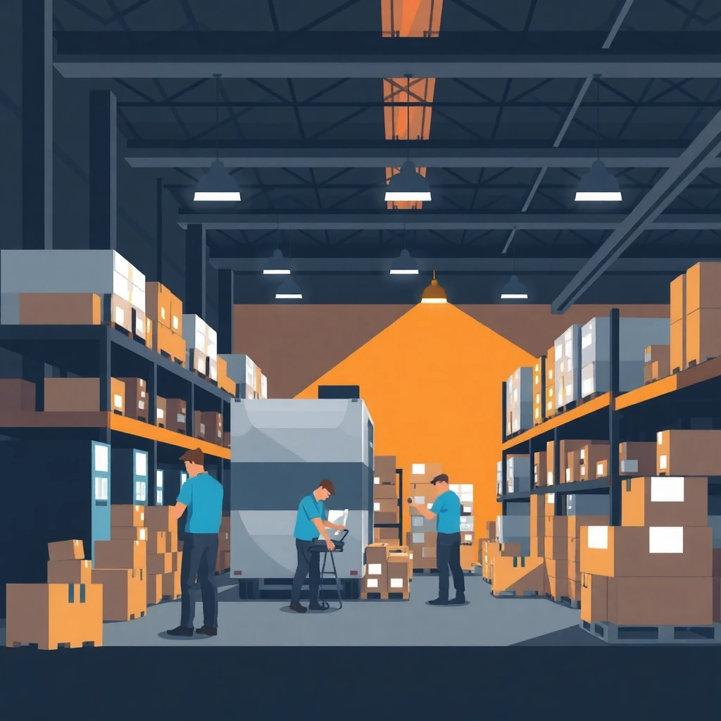 Flexible warehouse work