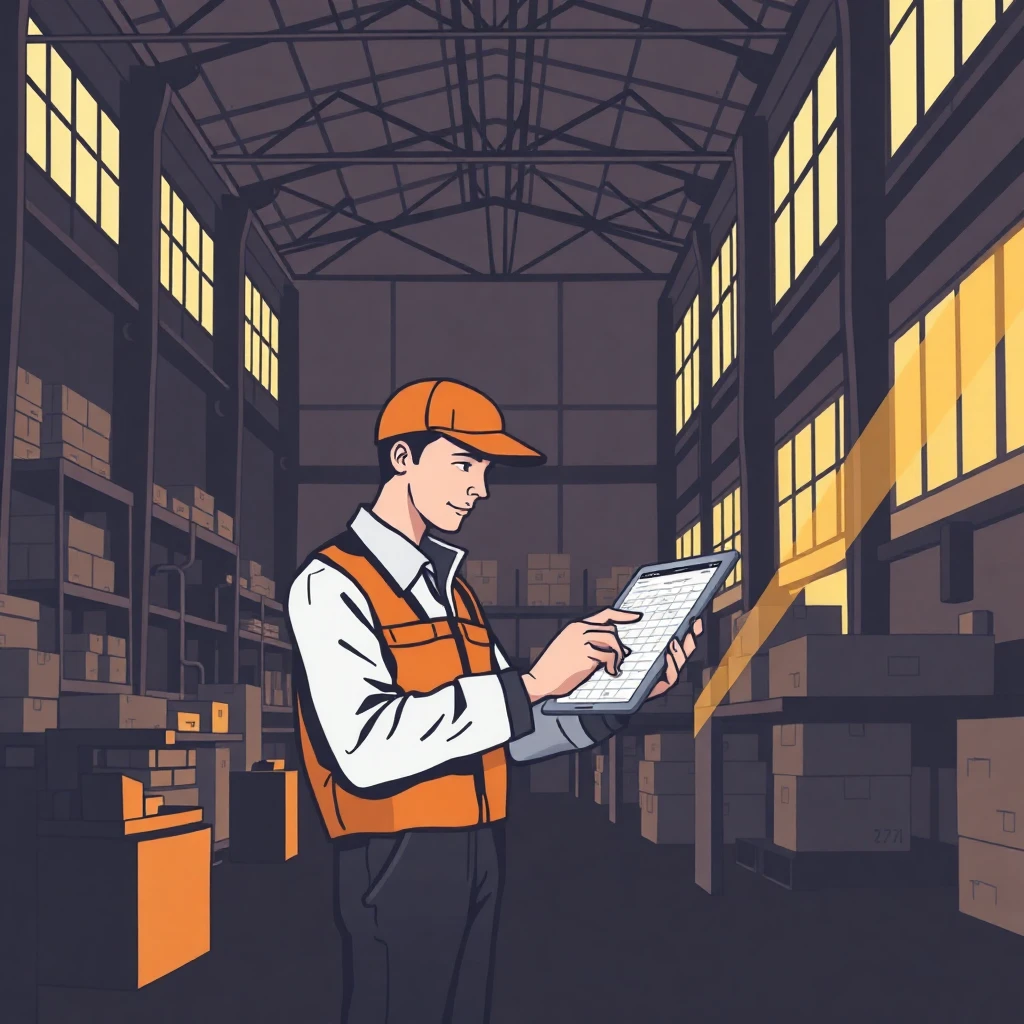 Flexible warehouse job setting