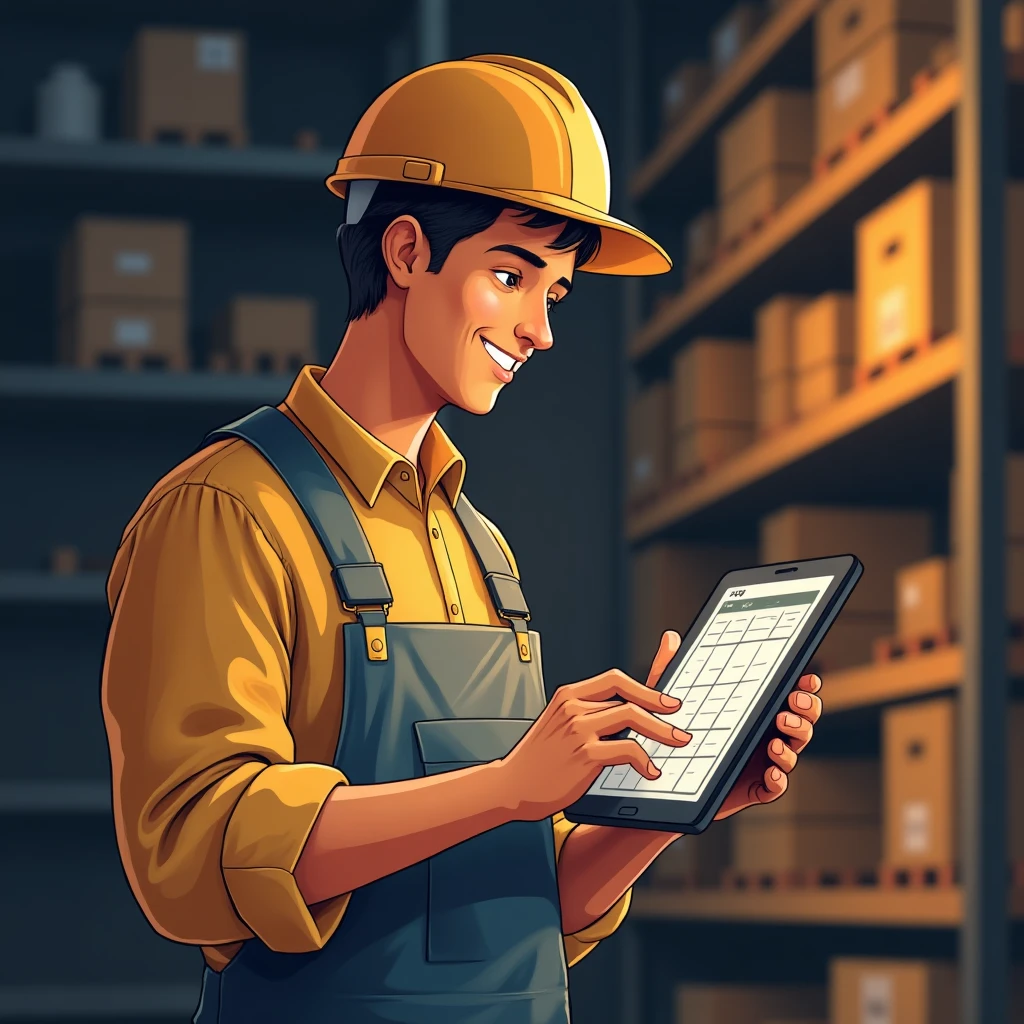 Flexible warehouse job