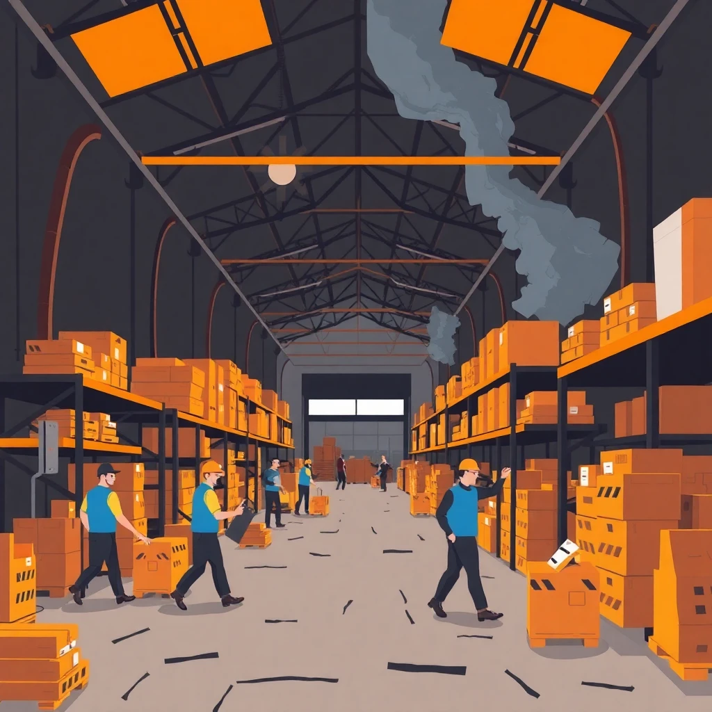 Fast-paced warehouse environment