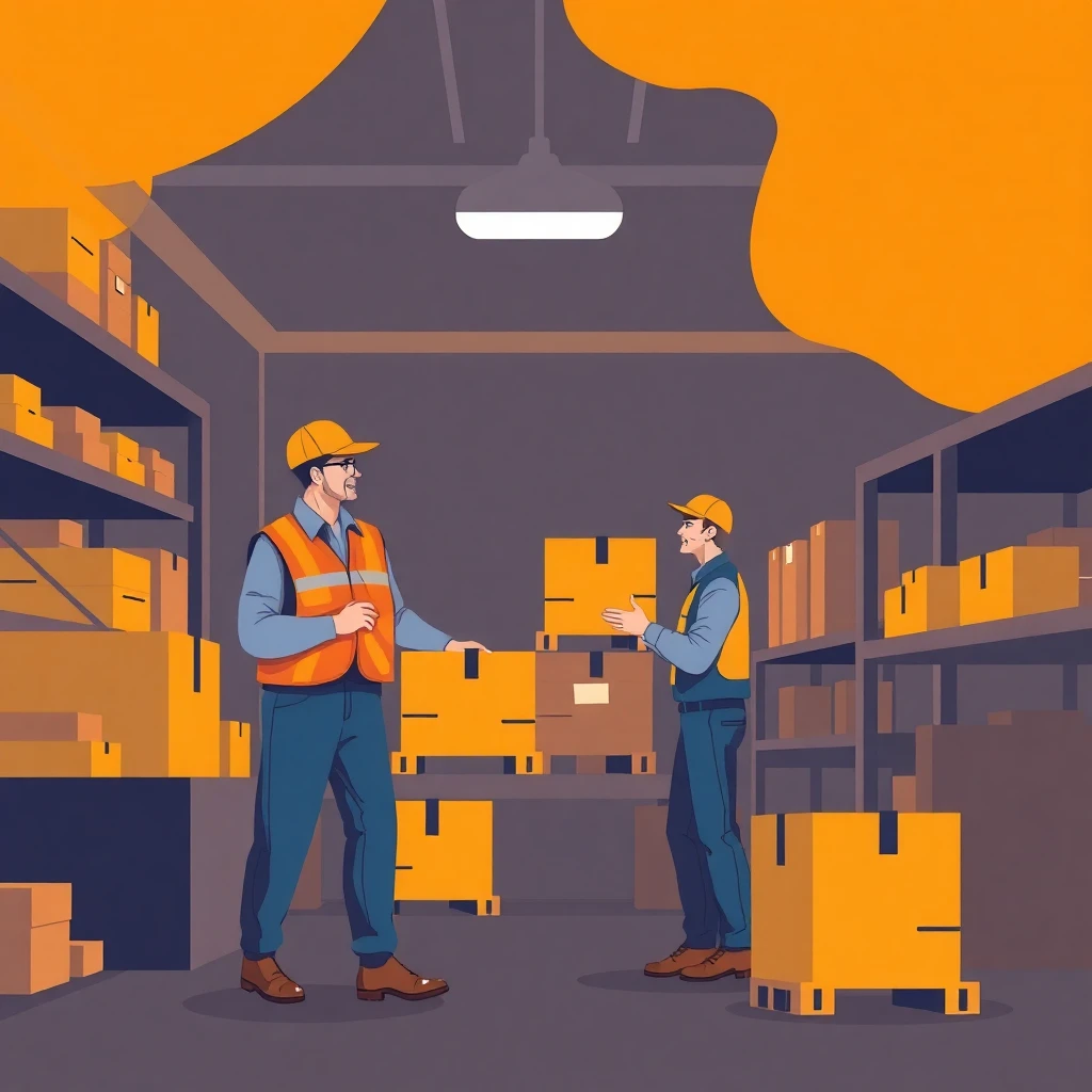 Experienced warehouse workers