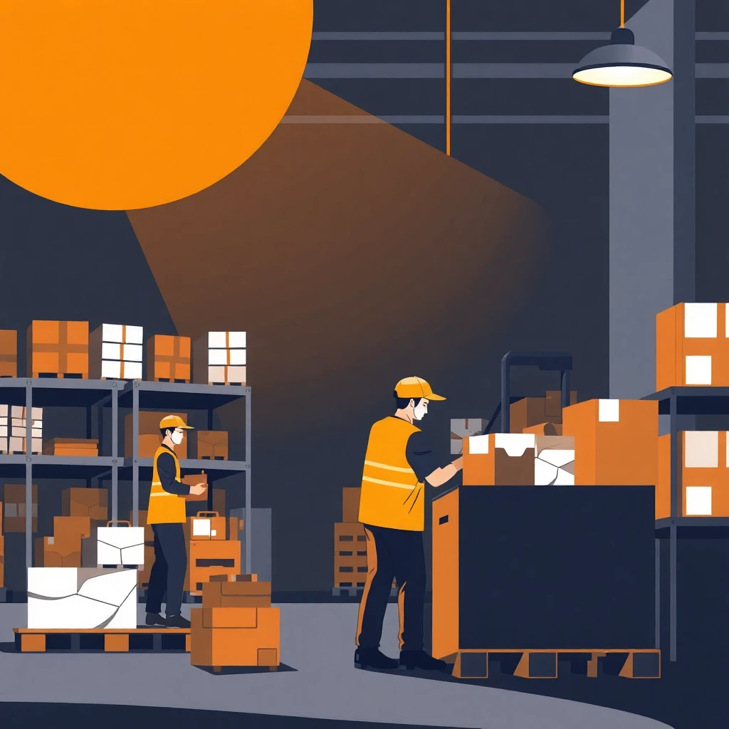Flexible warehouse work