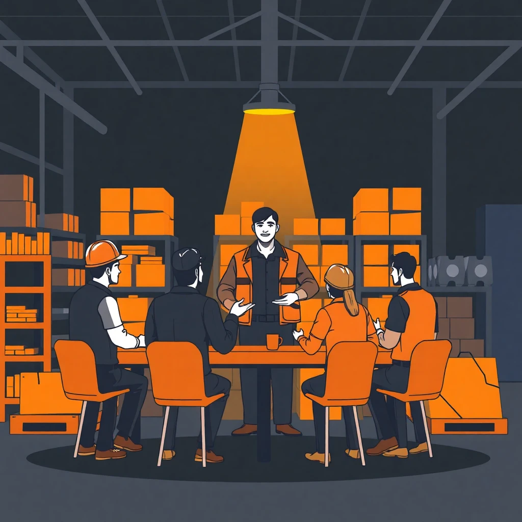 Warehouse leadership role