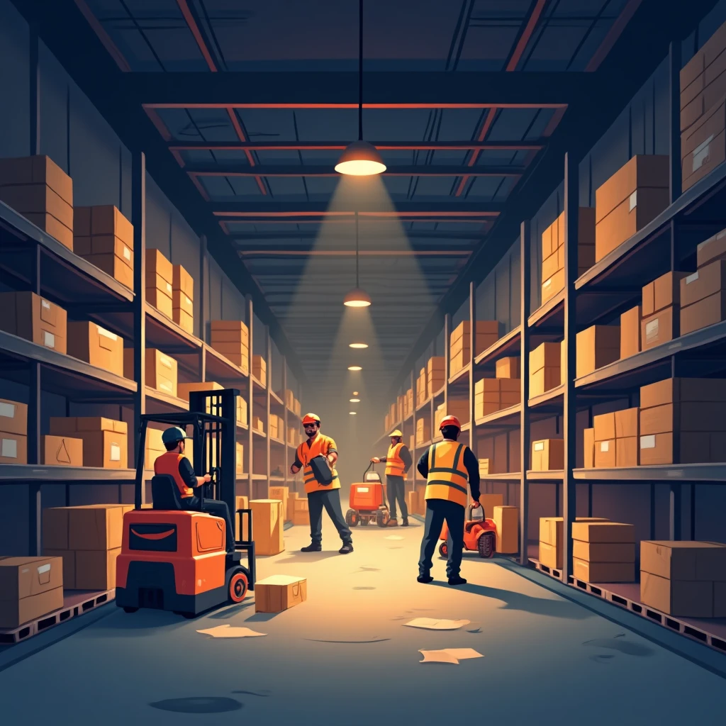 Dynamic warehouse setting