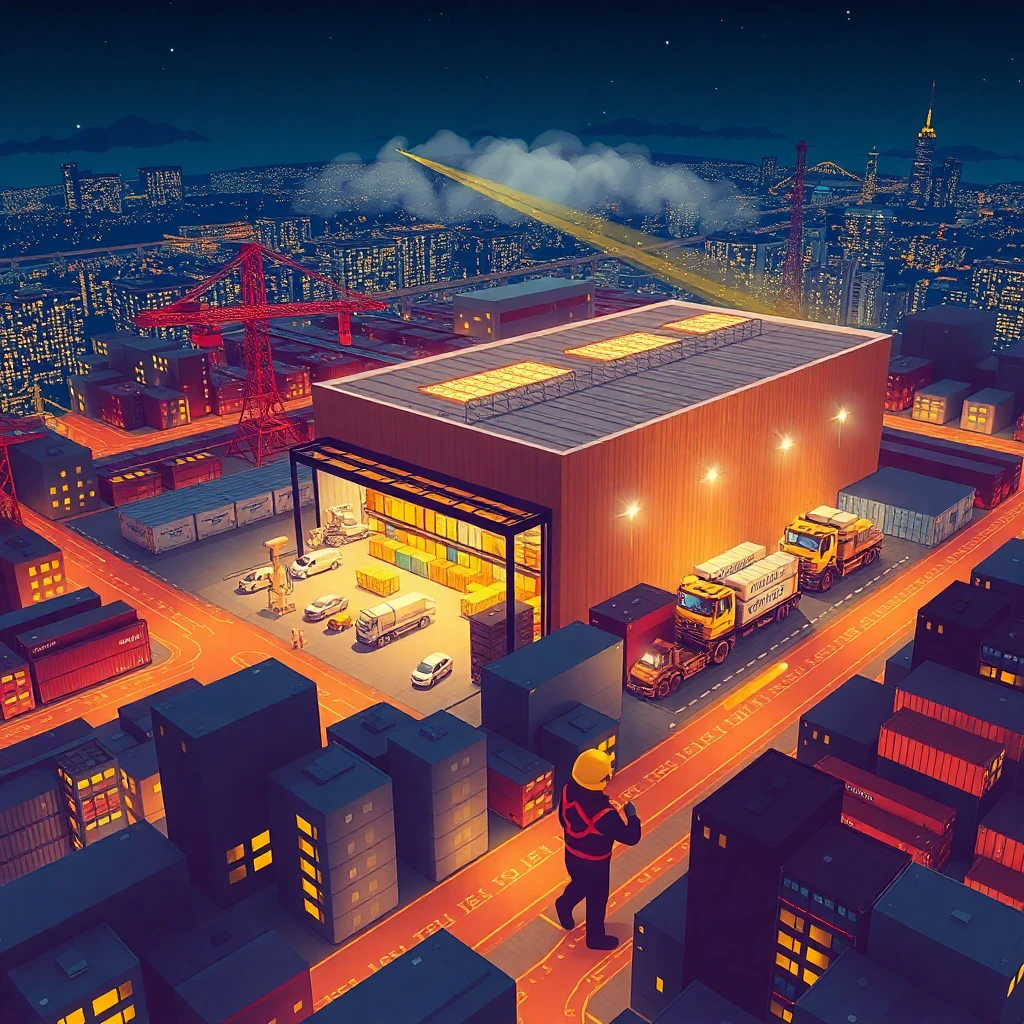 Nighttime warehouse operations