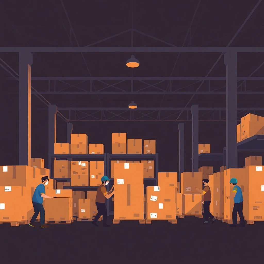 Efficient warehouse teamwork