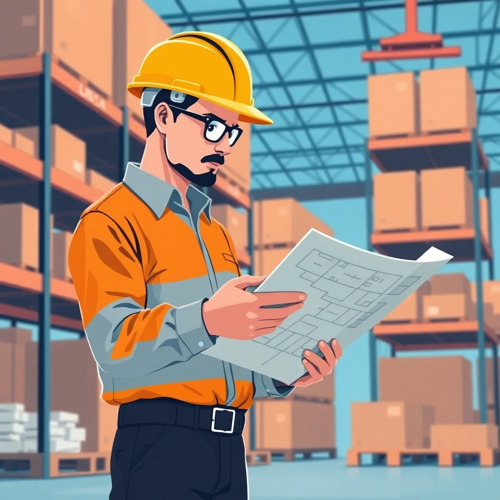 Logistics manager planning