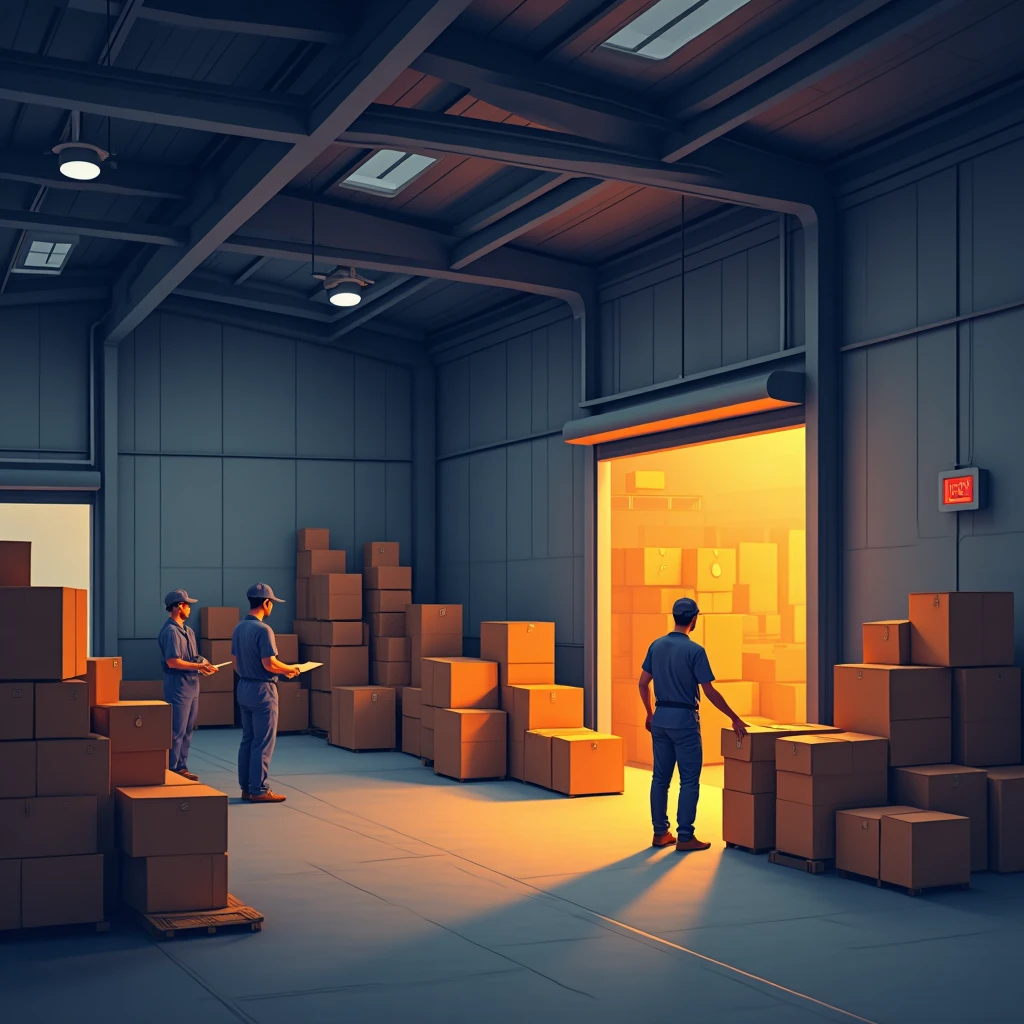 Modern warehouse environment