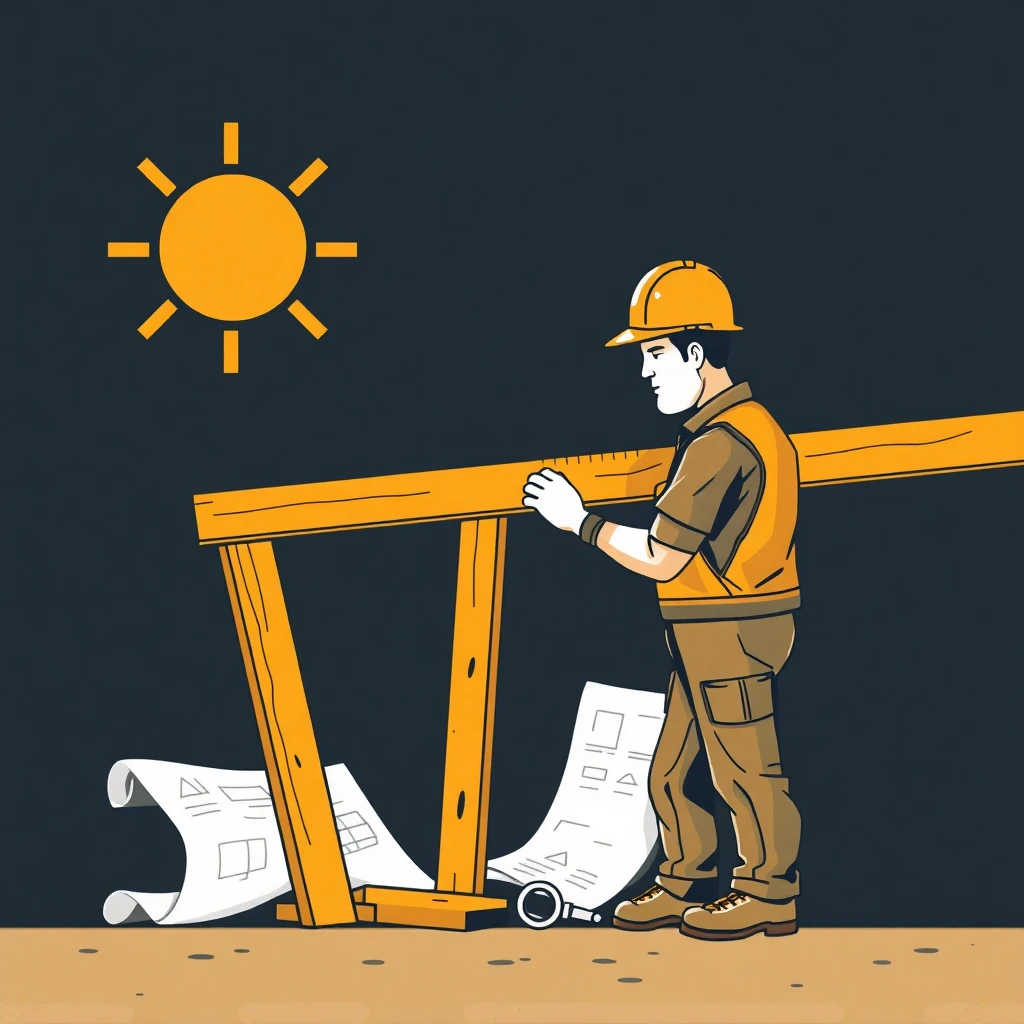 Construction job setup