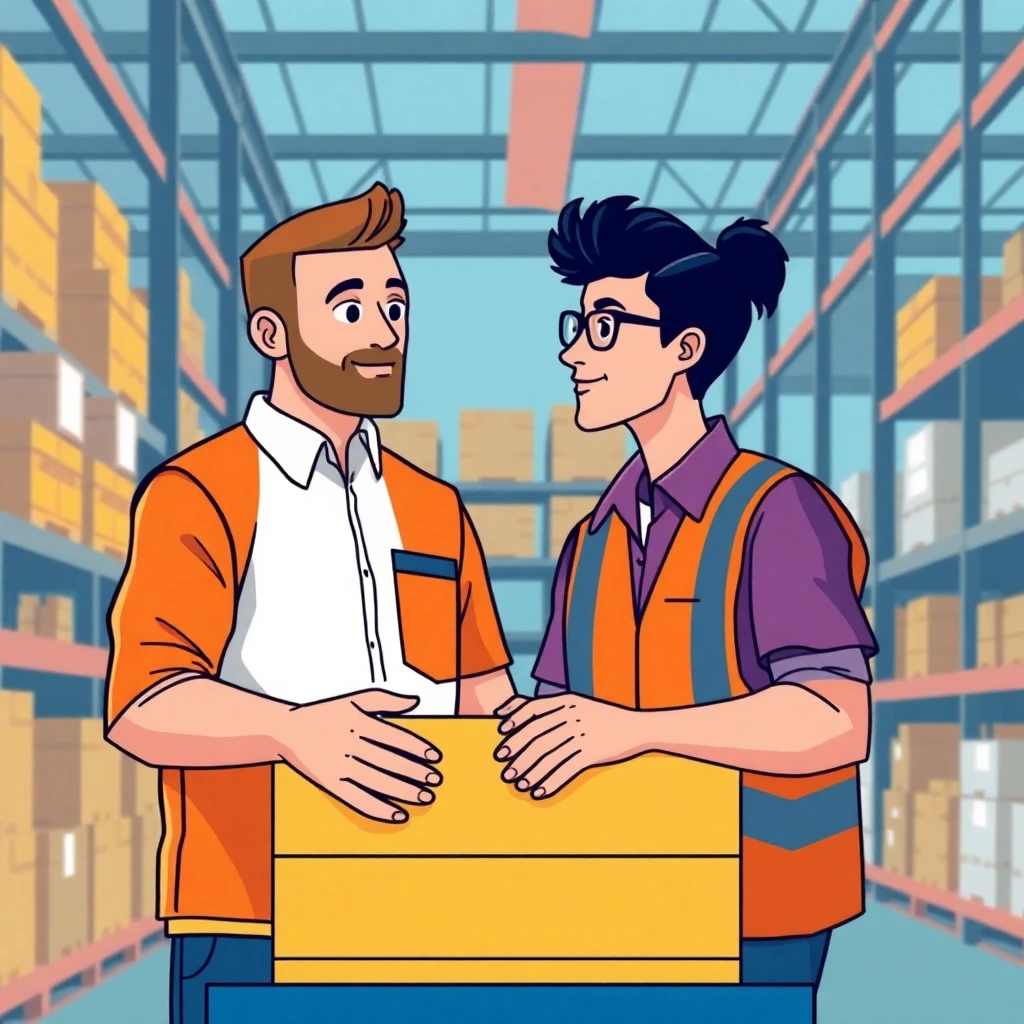 Mentorship in a warehouse setting