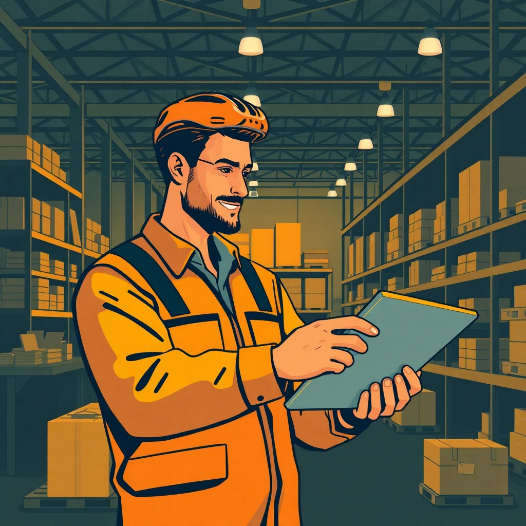 Tech in warehouse logistics