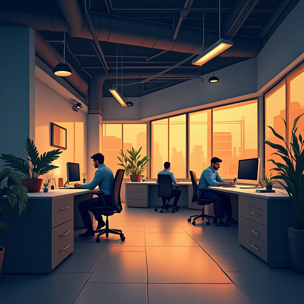 High-paying corporate environment