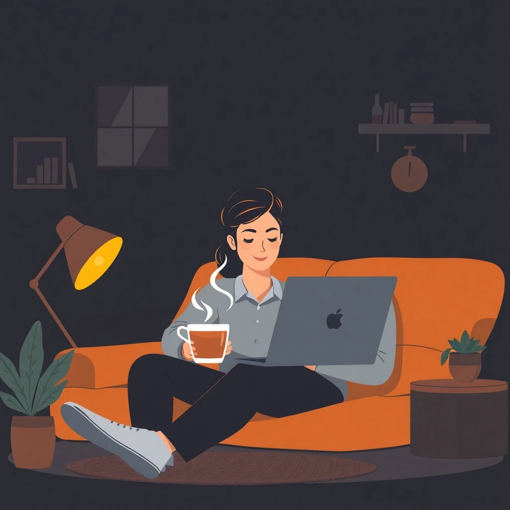 Flexible work from home setup