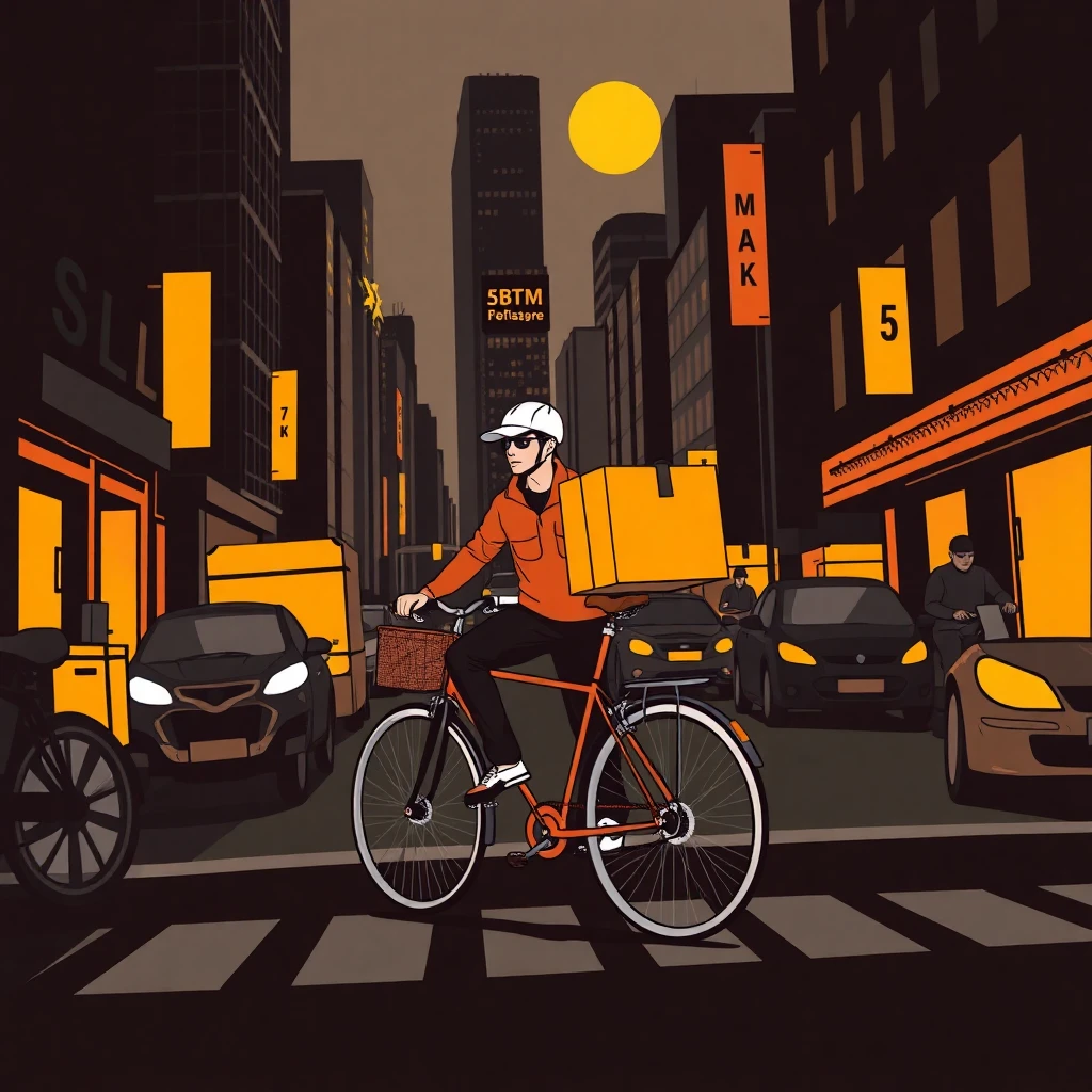 Urban delivery hustle