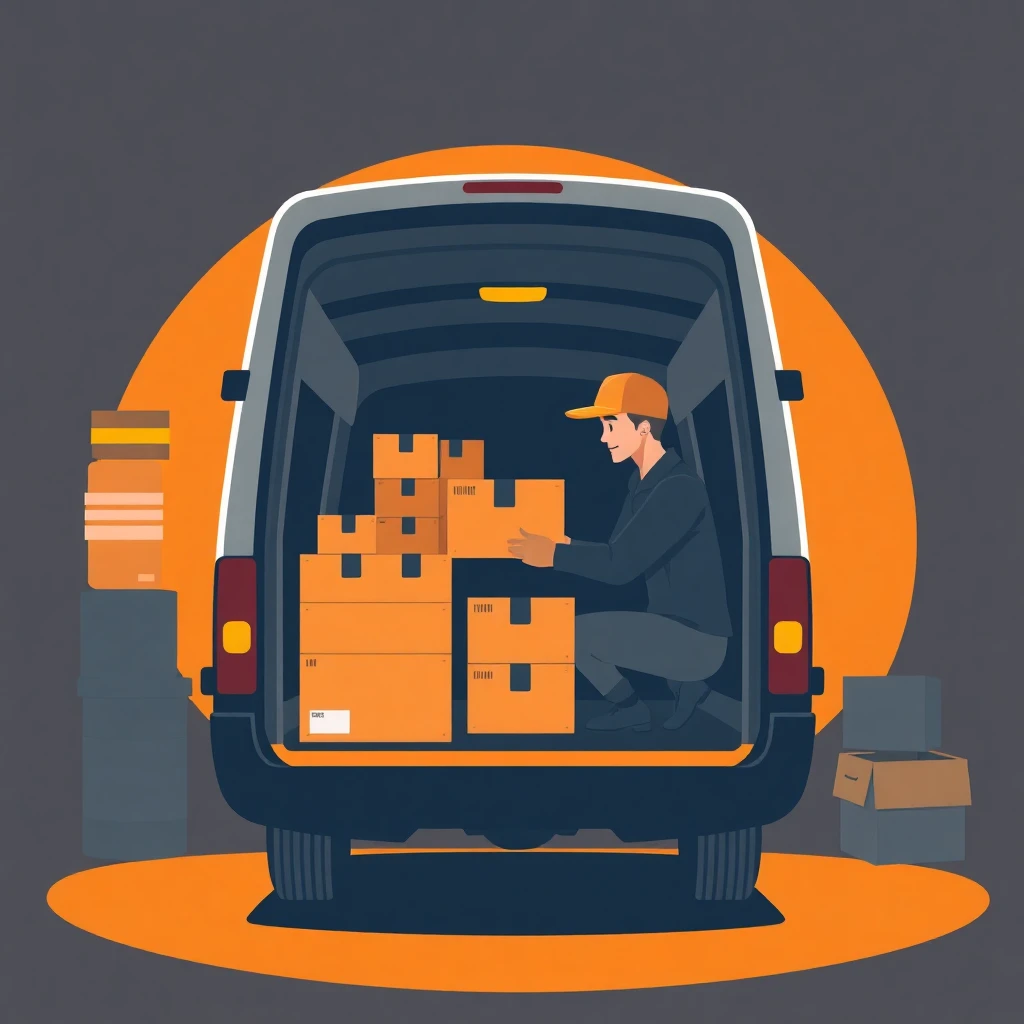 Organized delivery driver