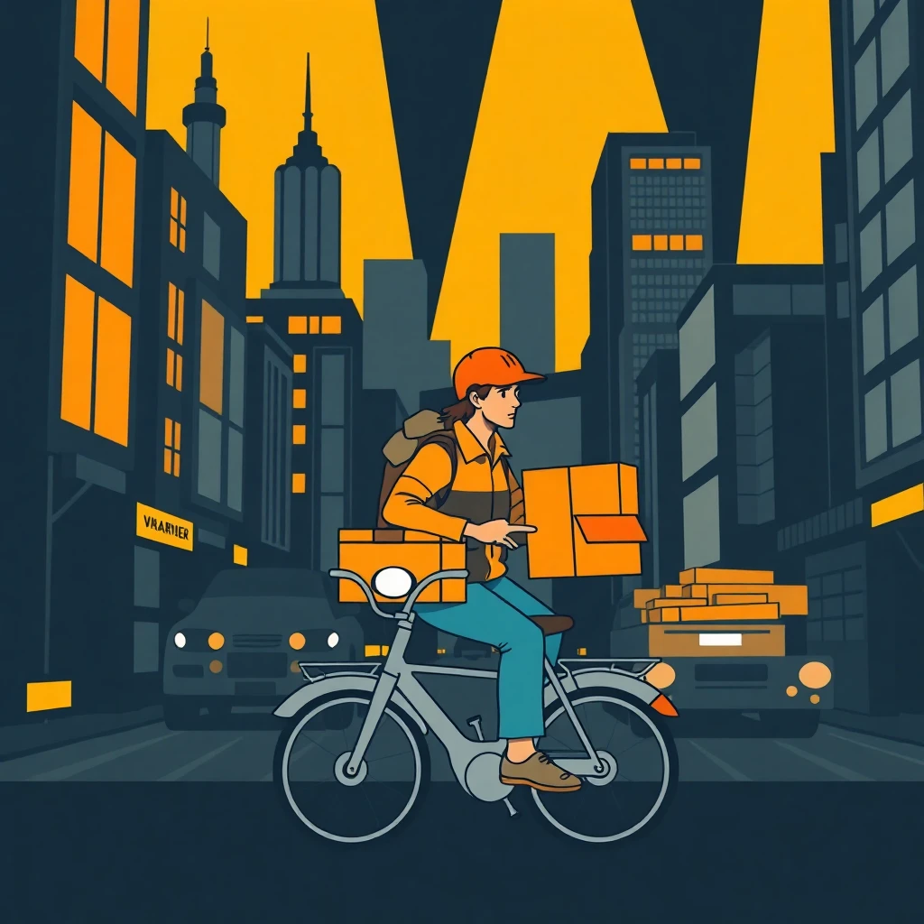 Urban delivery hustle