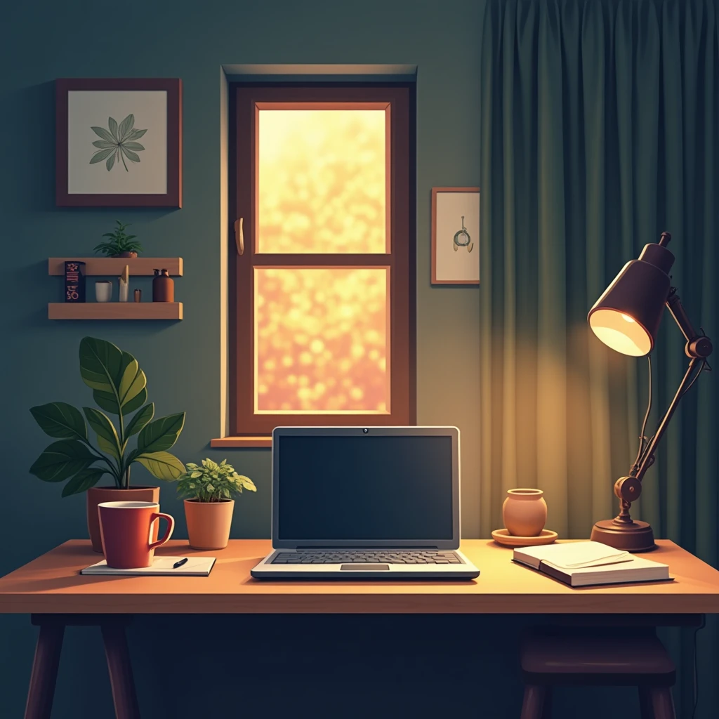 Home office for remote work