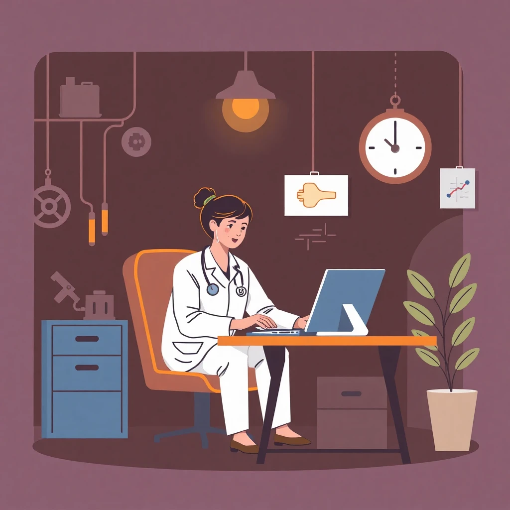 Remote healthcare work