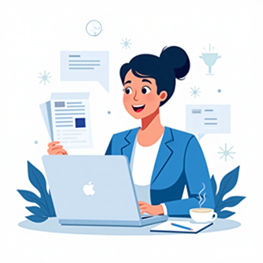 Professional assessing job offers