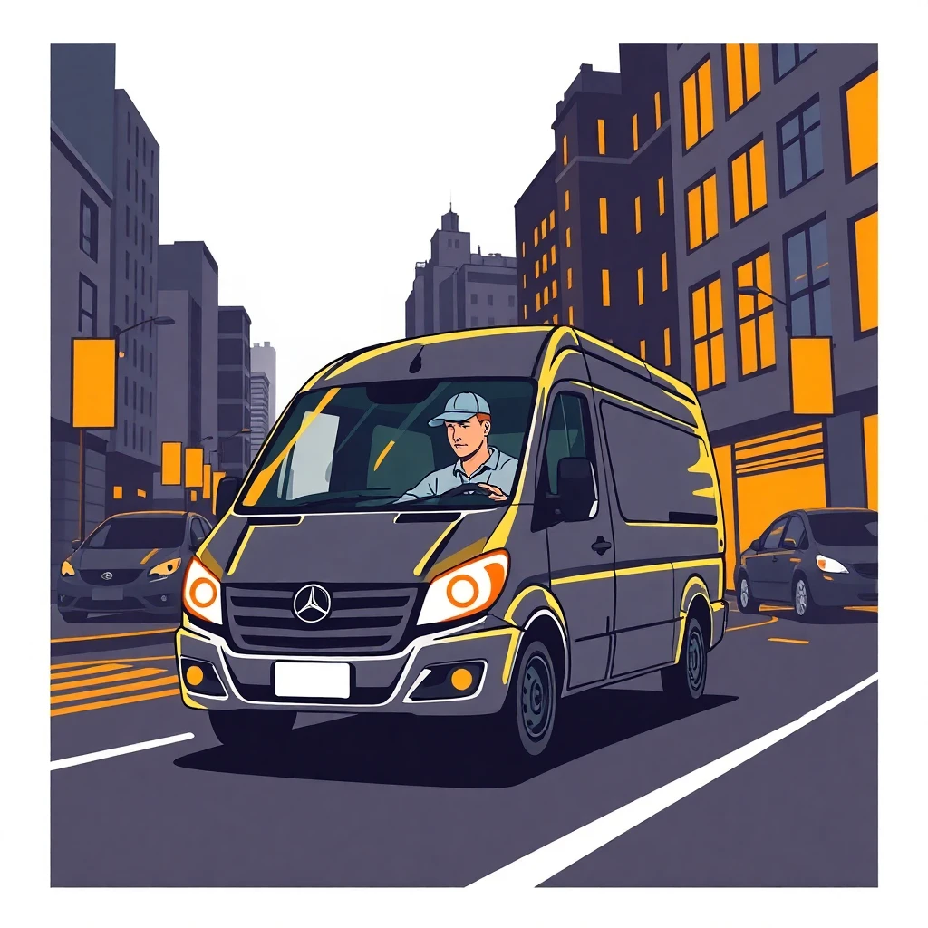 City delivery driver