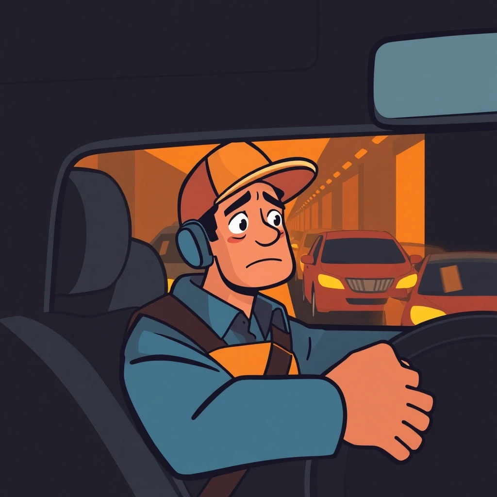 Traffic challenges for delivery drivers
